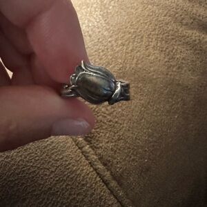 Mignon Faget Silver Tulip Ring